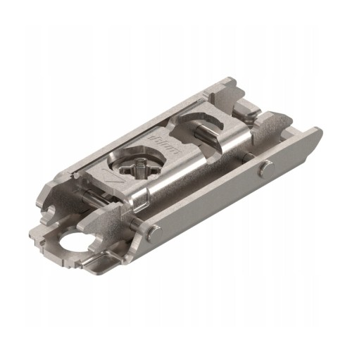 Планка прямая под саморез с эксцентриком, подъем 0 мм 175H3100, материал Сталь, отделка Никель