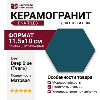 DNA TILES Bee Blue 11.5x10 124264