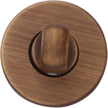 Дополнительные розетки для сантехнического замка WC MAB (50PVC), материал Замак, отделка Бронза, d=50 мм