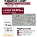 Tilezza Terra Grigio Chiaro 60x120 TTGC
