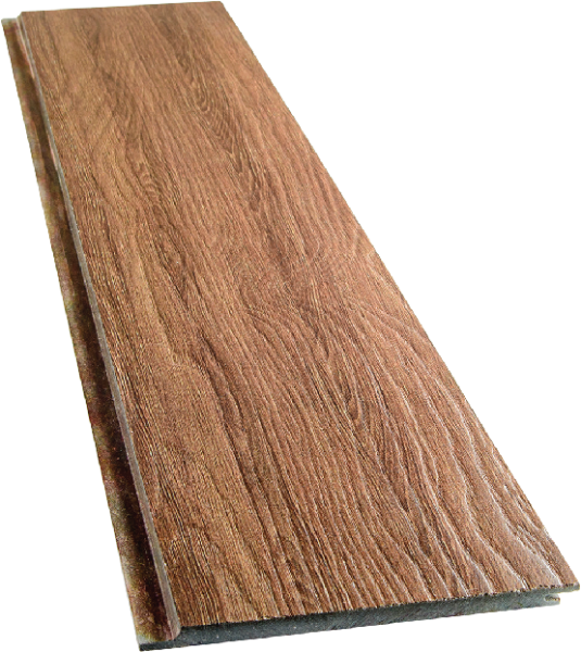 Фиброцементный сайдинг SidWood W-129 с древесной текстурой Клик