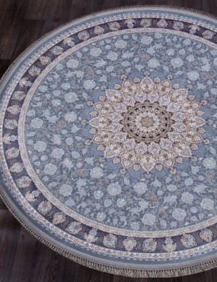 Ковер Farsi 1200 G253 pale blue круг 300x300