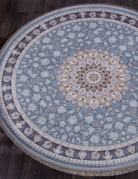Ковер Farsi 1200 G253 pale blue круг