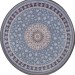 Ковер Farsi 1200 G253 pale blue круг