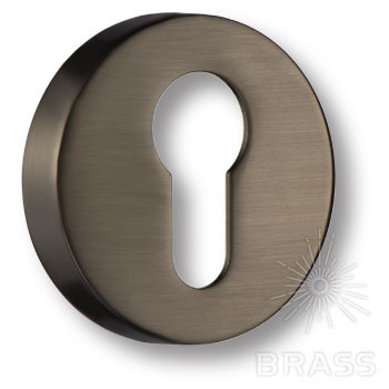 Дополнительные розетки для замка с английским ключом RO12Y BBN ROSET, материал Замак, отделка Титан, d=52 мм