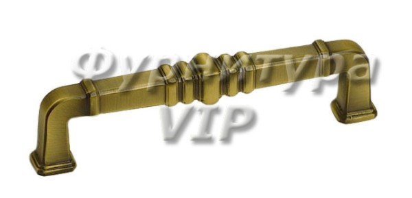 Ручка скоба OTTO-14 128 мм бронза, материал Замак, отделка Бронза, 144*18*38 мм