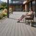 Панель универсальная ДПК Outdoor 3D шлифованная Серая