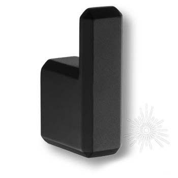 Крючок 7106 010MP24, материал Замак, цвет Чёрный, отделка Черный, 34*19*61 мм