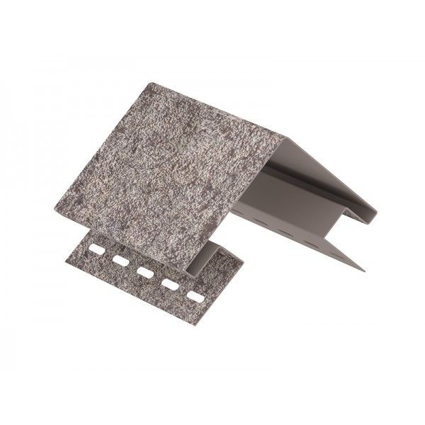 Наружный угол Ю-Пласт, Стоун Хаус, сланец бежевого цвета.