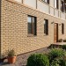 Фасадная панель Grand Line, Состаренный кирпич Design Plus, Солома (Черный шов)
