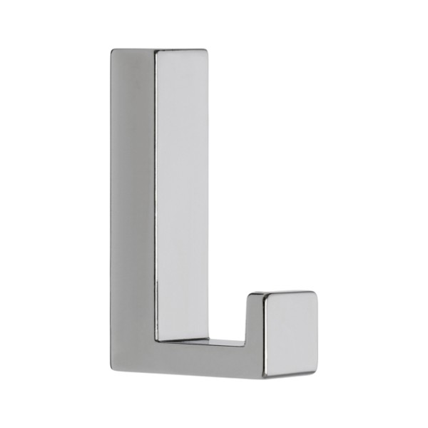 Крючок 2326/ZN1, материал Замак, отделка Хром, 61*15*40 мм