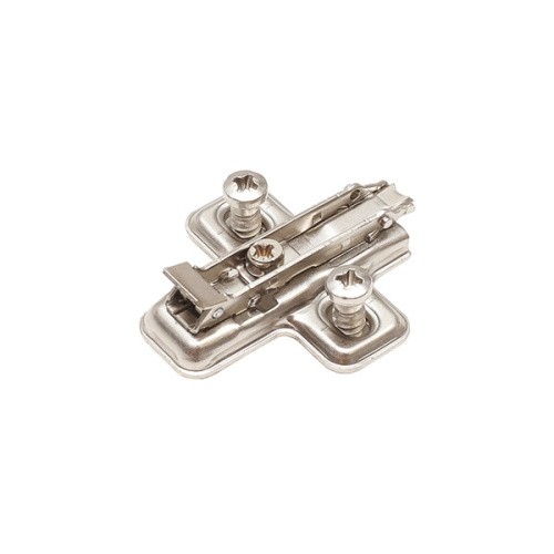 Клип-ответная планка Н3 с евровинтом, крестообразная BAVGM39F/16, материал Сталь, отделка Никель