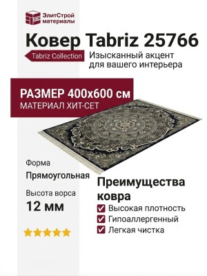 Ковер Tabriz 25766-29733 400x600