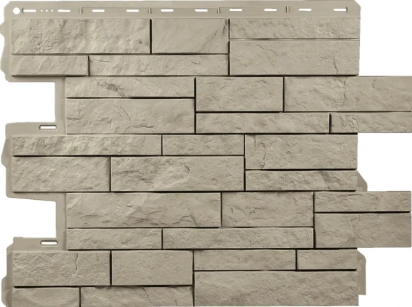 Фасадная панель Альта-Профиль, Шотландия ЭКО Кремовый