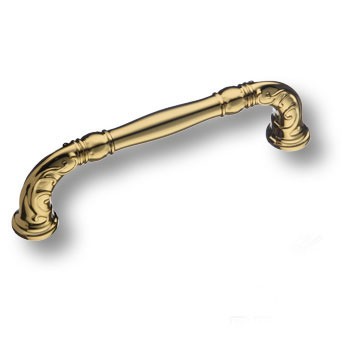 Ручка скоба SYSTEM 4472 0096 GL, материал Замак, отделка Золото, 35*20*112 мм
