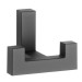 Крючок Gamet WZ-K2202-CZ, материал Замак, цвет Чёрный, отделка Черный, 40*52*40 мм