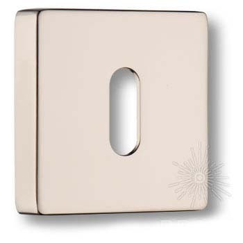 Дополнительные розетки для замка с межкомнатным ключом RO11N PN ROSET, материал Замак, отделка Никель