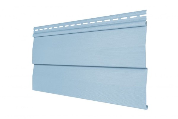 Виниловый сайдинг Tecos Корабельный брус, Голубой