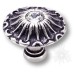 Ручка кнопка 15.304.24SWA16, материал Замак, отделка Кристаллы Swarovski Серебро, 22*d=24 мм