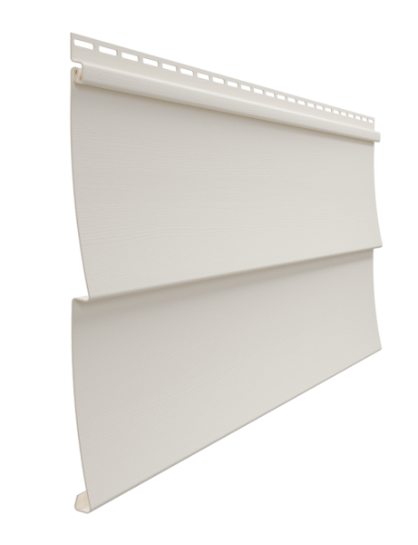 Виниловый сайдинг Docke, Елочка D5C Standard, Пломбир