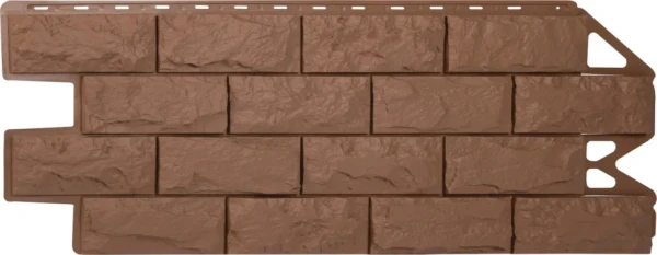 Фасадная панель Альта-Профиль, Фагот ЭКО, Терракотовый