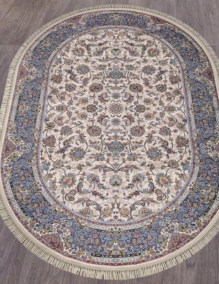 Ковер Aravia 6814 cream овал