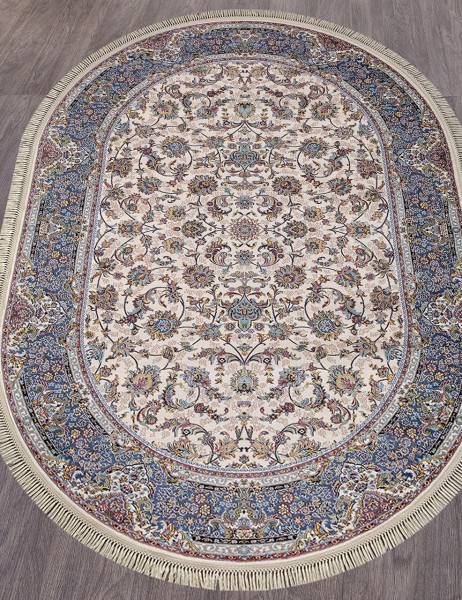 Ковер Aravia 6814 cream овал