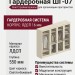 Гардеробная ШГ-07
