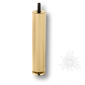 Опора мебельная FL1020 0150 GL-GL, материал Алюминий, отделка Золото