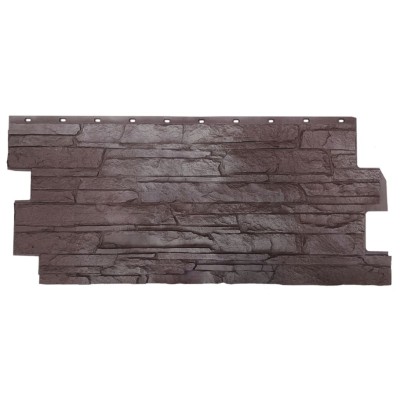 Фасадная панель FineBer, Скала, Цвет жёлто-коричневый