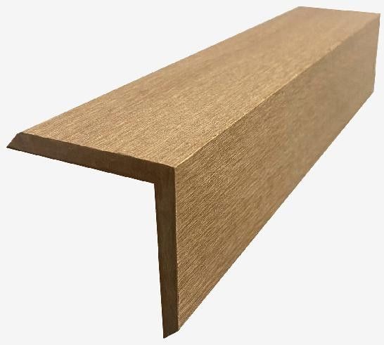 Декоративный уголок 50×50 Орех