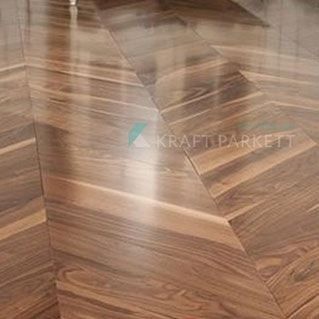 Инженерная доска Kraft Parkett Французская ёлка Дуб 480х120 мм Арт. 8