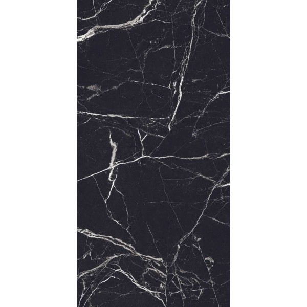 Керамогранит Maimoon Ceramica (Маймун Керамика) Gloster Marquina White 120х60 см, глянцевый