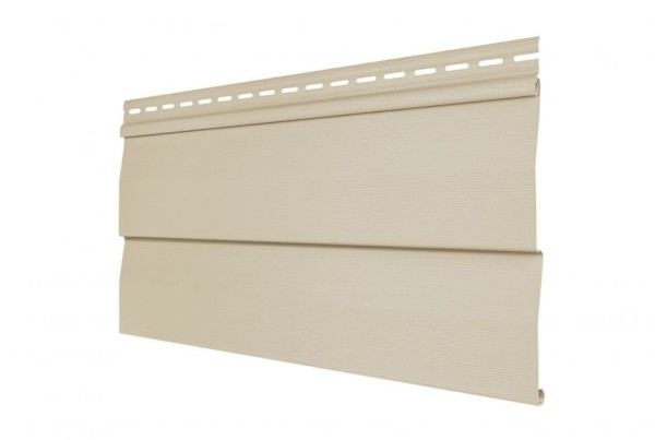 Виниловый сайдинг Tecos Корабельный брус, Золотой песок