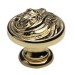Ручка кнопка Linea Cali "VINTAGE" 201272PB036OZ, материал Латунь, отделка Золото, d=36 мм