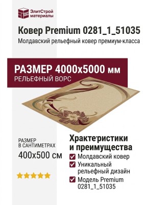 Ковер Premium 0281_1_51035 400x500