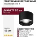 Светильник потолочный NOVALENS 8.40 B
