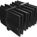Пластиковый соединитель для лаг Hilst Professional 60x40