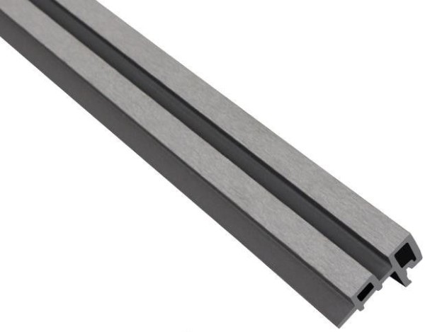 Угловая деталь для панелей ДПК Outdoor, шлифованный серый