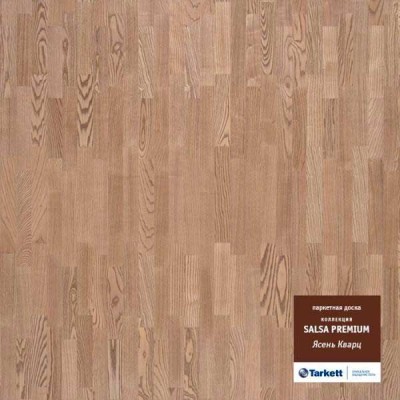 Паркетная доска Tarkett коллекция Salsa Premium Ясень Кварц 550170003
