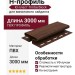 Н-профиль Ю-пласт Timberblock из Сибирской ели