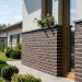 Фасадные панели Grand Line, Колотый Камень Design Plus, Каштан (белый шов)