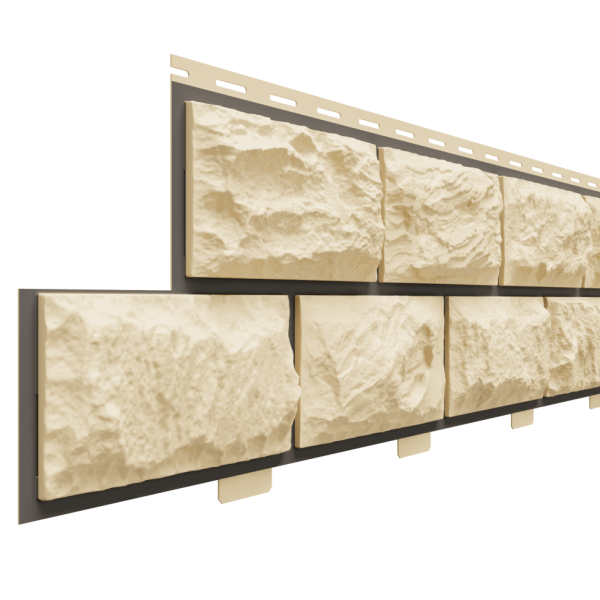 Фасадные панели Доломит, Альпийская горка, цвет Шампань