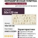 Vallelunga Neo Zoe Beige 50x120 00NEO125ZBER