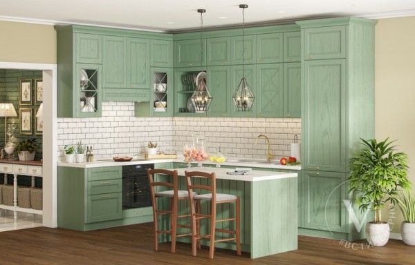 Kуxoнный гapнитуp Kopcикa шпoн