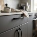 Ручка скоба 6250 Matt Black, материал Замак, цвет Чёрный, отделка Черный, 20*90*180 мм