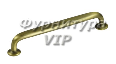 Ручка скоба RING-14 160 мм 900-14-160, материал Замак, отделка Бронза, 180*22*33 мм
