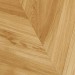 Инженерная доска Kraft Parkett Французская ёлка Дуб селект без покрытия 480х120х15 мм