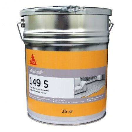 Жесткий паркетный клей SikaBond 149 S, 25 кг