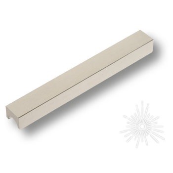 Ручка скоба 1700 0160 NB, материал Алюминий, отделка Никель, 21*18*172 мм
